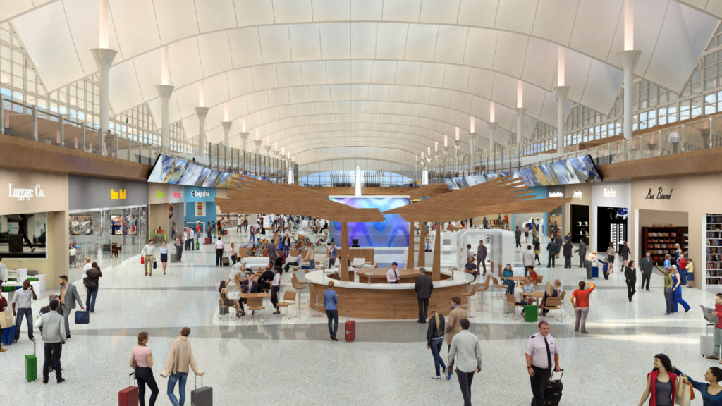 Great Hall renovation project gets underway at Denver International ...