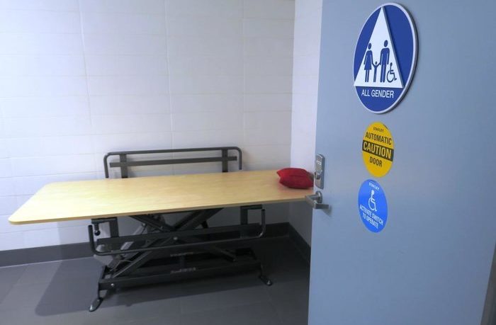 adult changing table