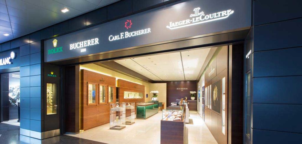 Bucherer shop rolex boutique