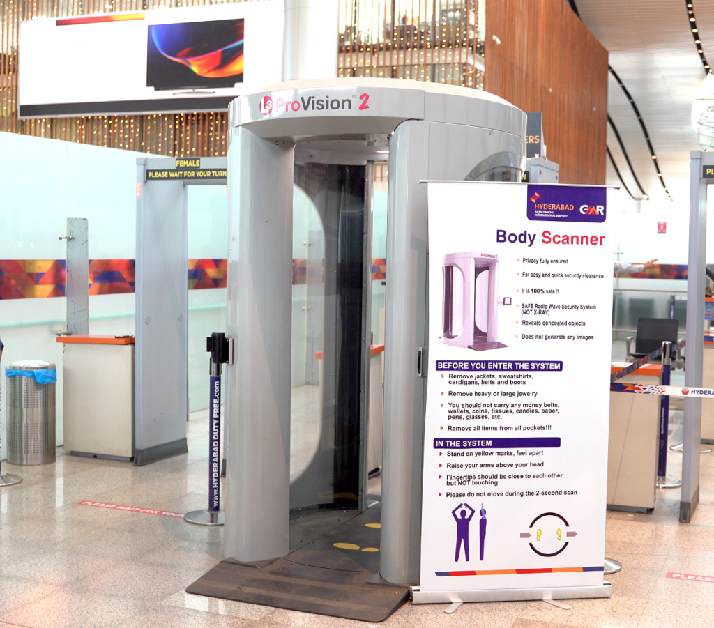 Airport Security Body Scanner
