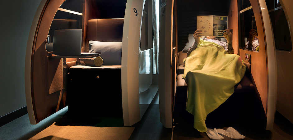 Expansion for sleep pod services in the Middle East - Passenger