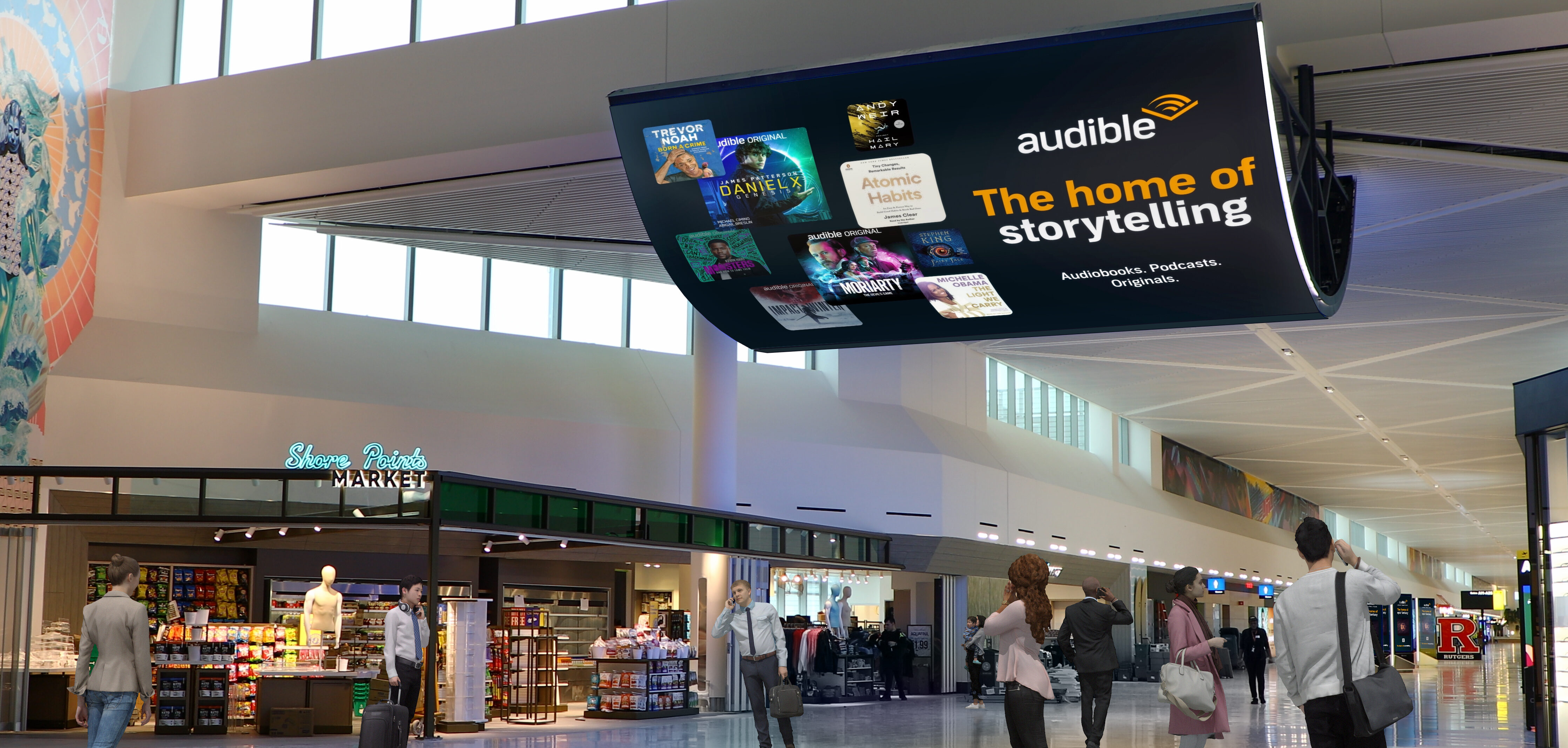 Clear Channel completes digital advertising program at Newark Terminal ...