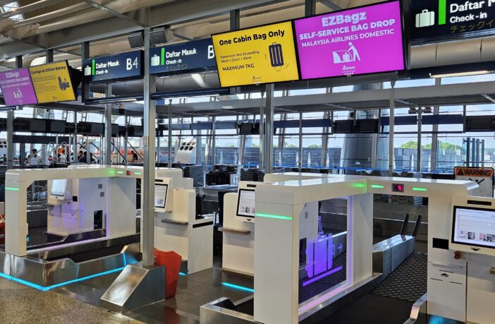 Kuala Lumpur Airport installs self-bag-drop solution - Passenger ...