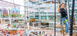Munich Airport Center reopens high-rope course