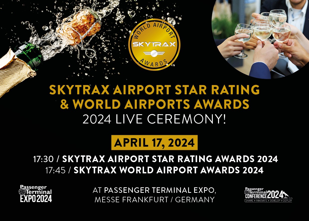 Terminal A at Newark Liberty Airport receives Skytrax 5Star award